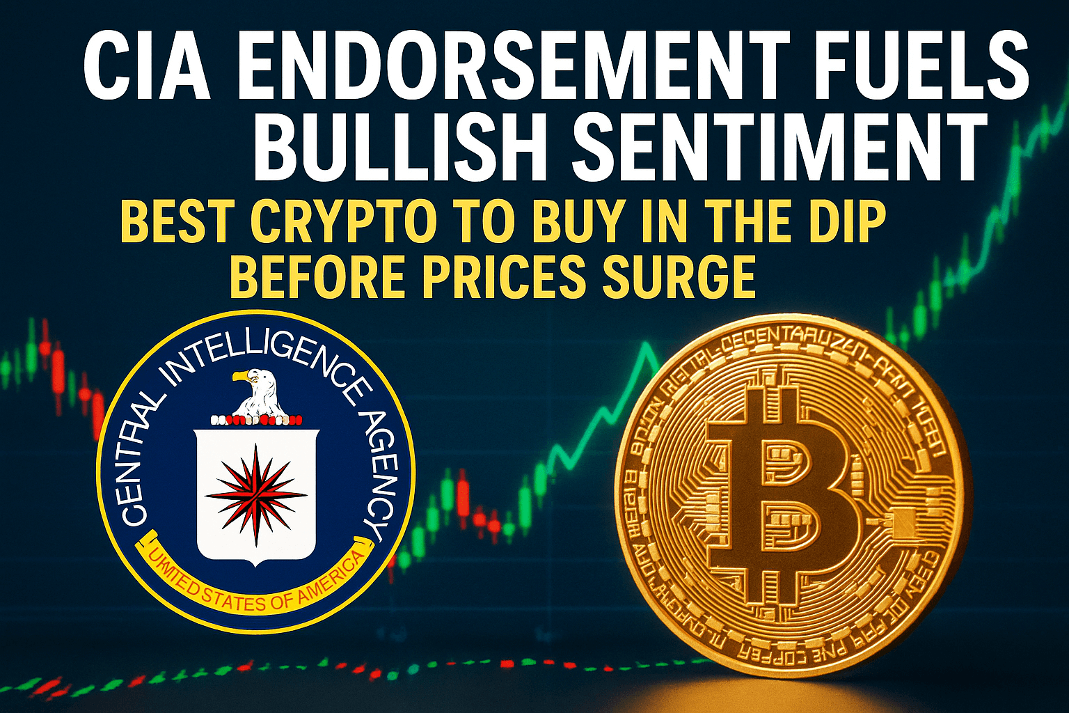CIA endorsement fuels bullish sentiment — best crypto to buy in the dip before prices surge