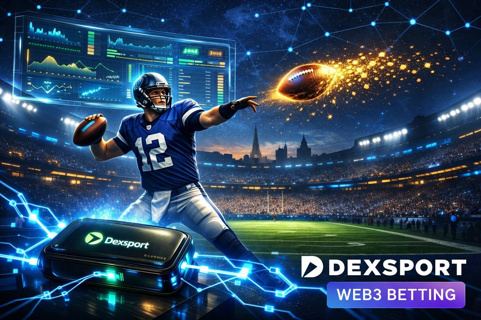 Bet on NFL with Crypto on Dexsport: No-KYC American Football Betting in Europe