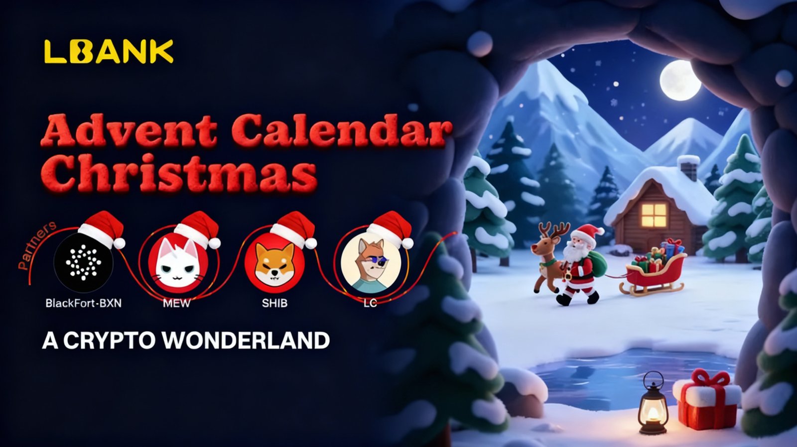 LBank Unveils Advent Calendar Campaign With BlackFort, MEW, LC, and SHIB Community Collaboration