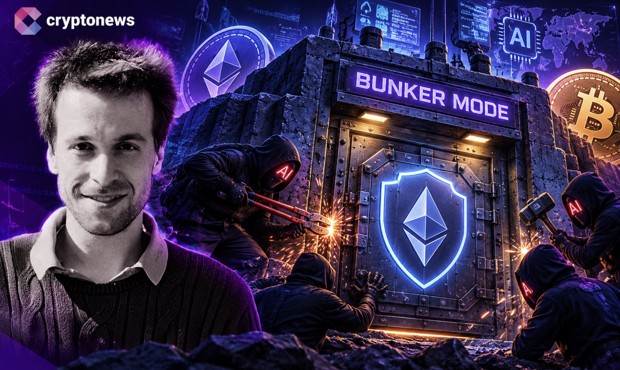 What is Crypto Bunker Mode? Ethereum’s Justin Drake Warns of a Possible AI Break