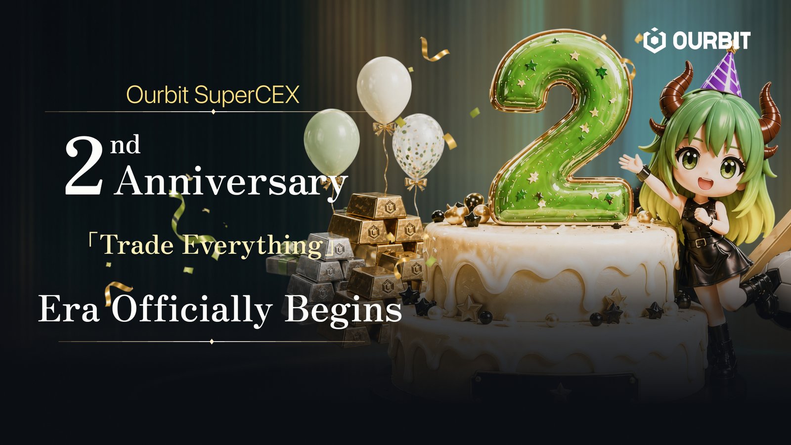 Ourbit SuperCEX Hits 2-Year Mark, Outlines "Trade Everything" Vision