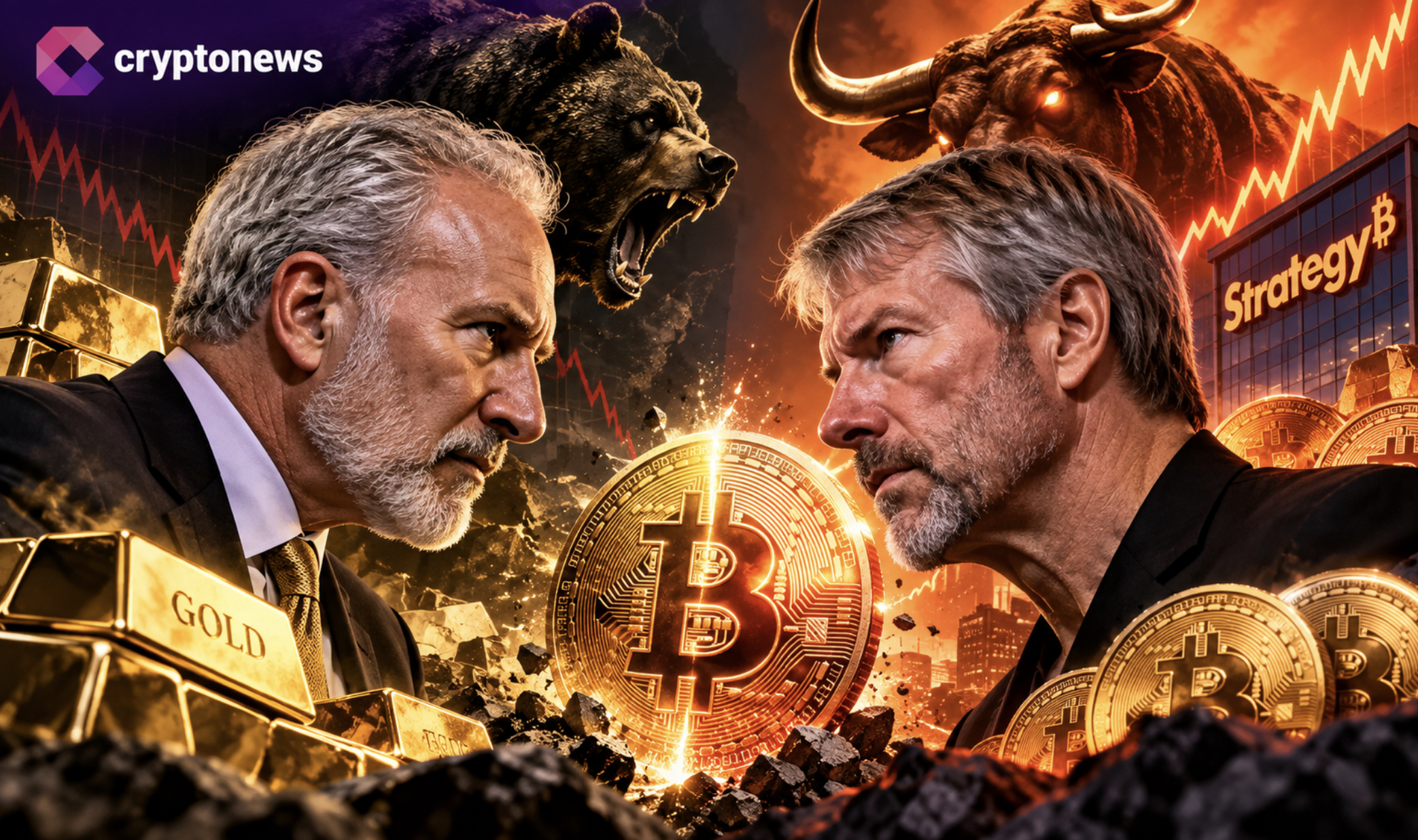 Bitcoin Price Could Reverse Following Tech Stocks, Peter Schiff Says