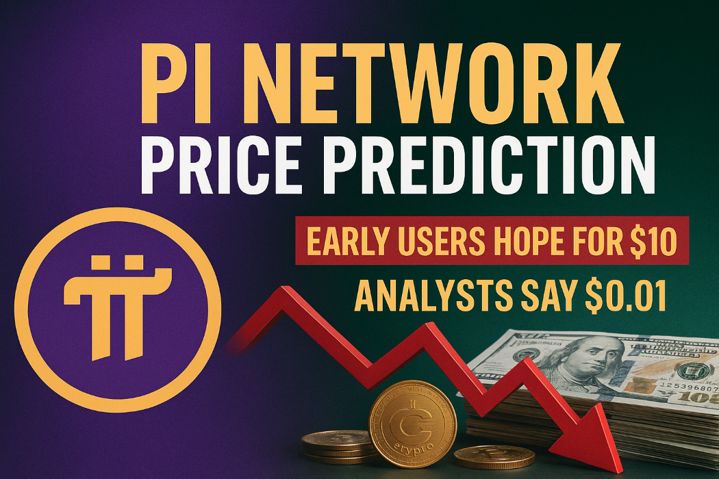 Pi Network Price Prediction – Early Users Hope for $10, Experts Say $0.01