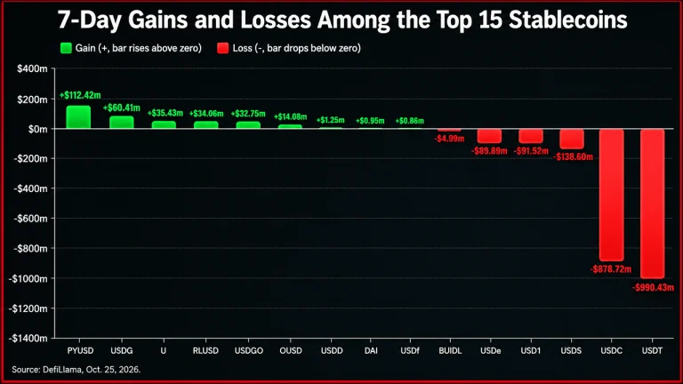 Stablecoin Market Sheds $12.7B as Crypto’s Dry Powder Runs Thin