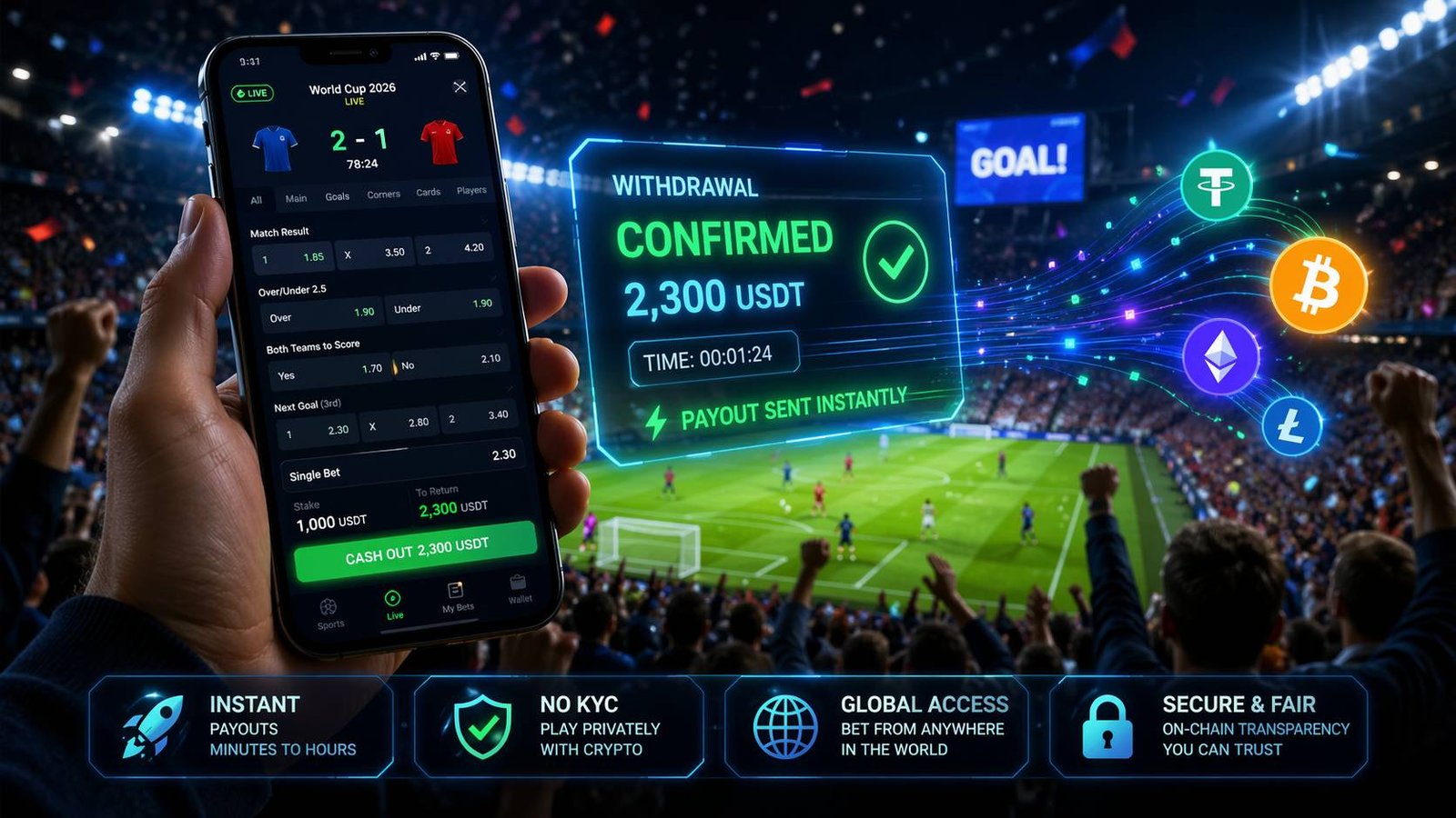 Fastest Payout Sportsbooks for FIFA World Cup 2026