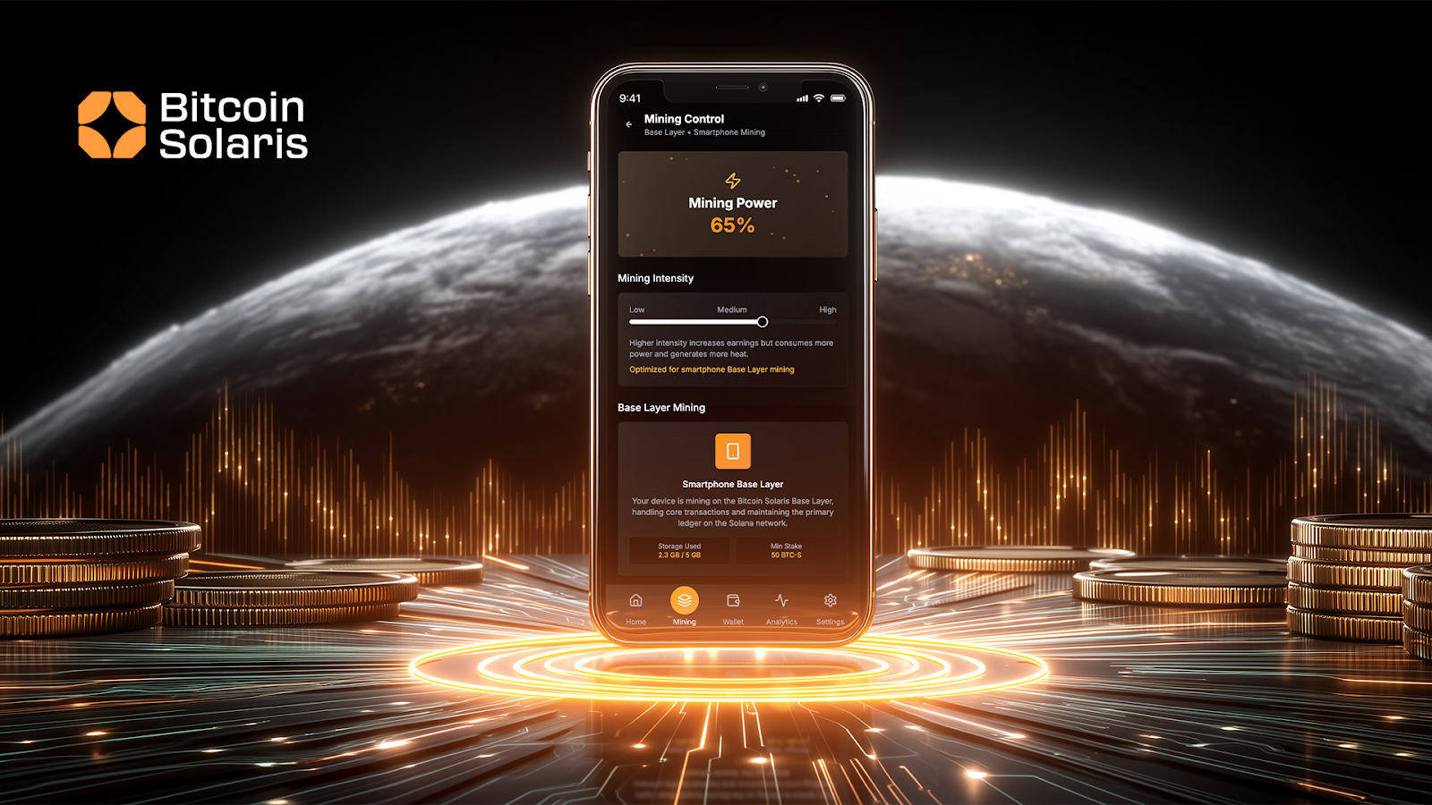 Live Coin Watch Alert: Bitcoin Solaris Mobile Mining Returns Outpace Traditional Crypto Investments by 300%