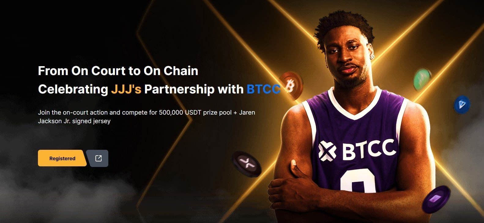 BTCC Kicks Off $500K Trading Competition Following Jaren Jackson Jr. Ambassador Announcement
