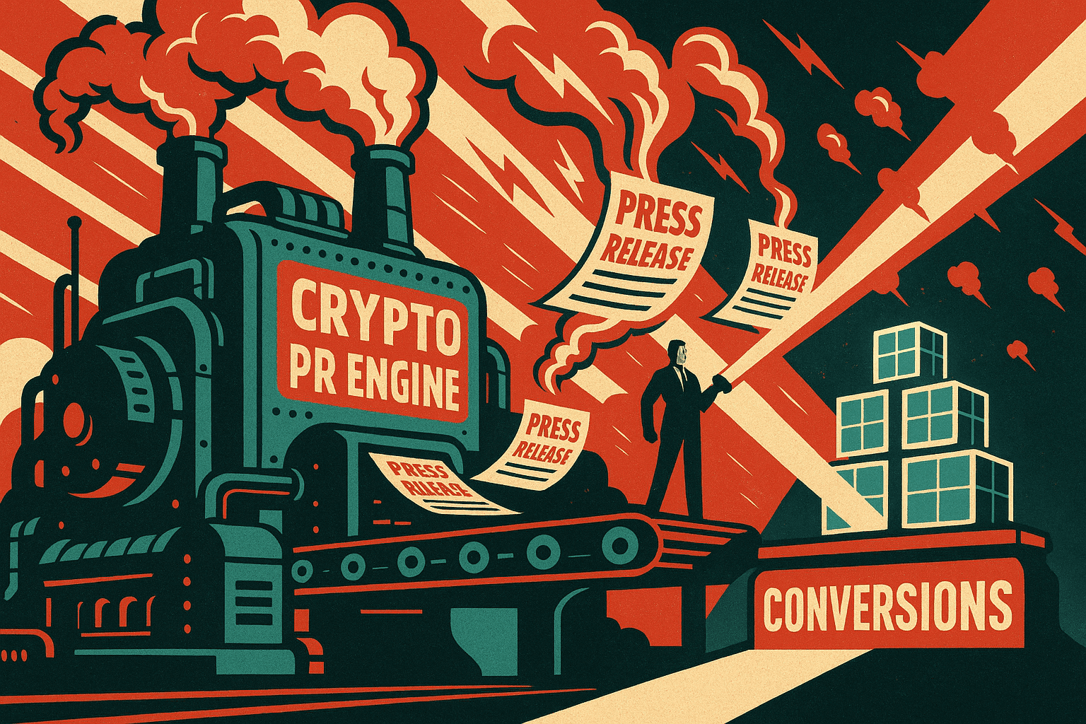 Crypto Press Releases: Image Tool or Lead-Gen Trigger?