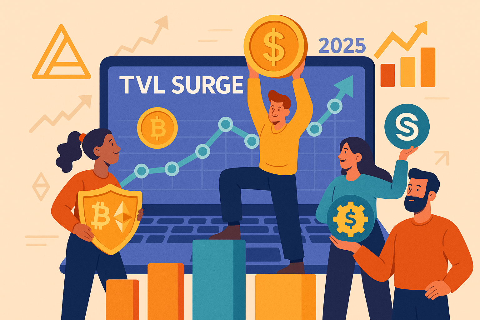 TVL Surge: The DeFi Projects Winning Big in 2025