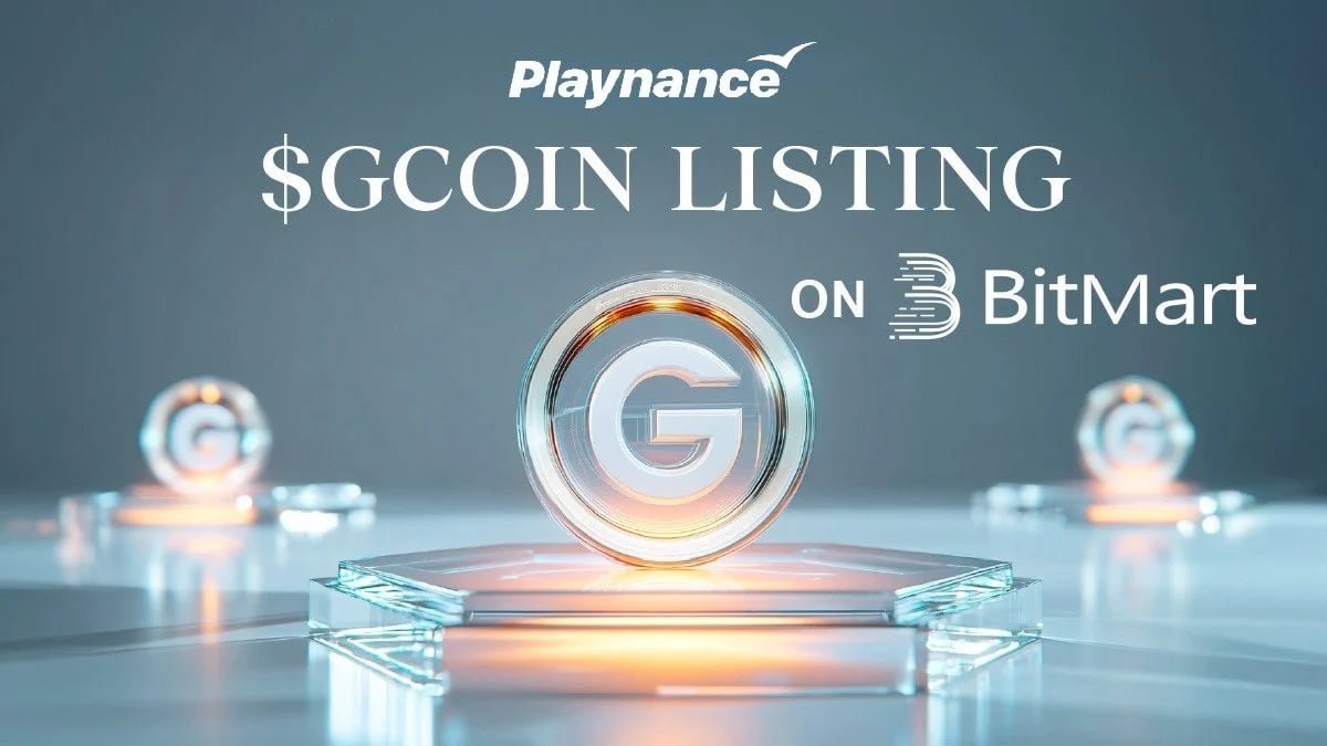 $GCOIN Lands on BitMart as Playnance Pushes Ahead With Multi-Exchange Expansion