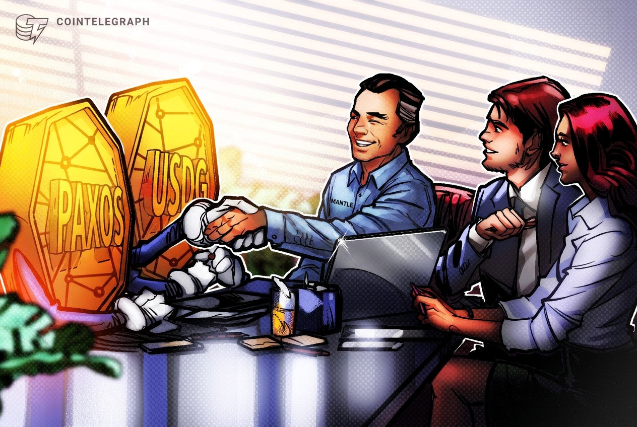 Mantle adds Paxos’ USDG stablecoin, joins Global Dollar Network