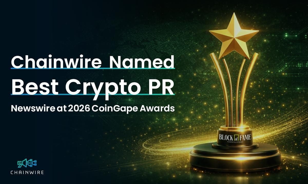 Chainwire Named #1 Crypto PR Platform of 2026 Following Record Client and Publisher Growth
