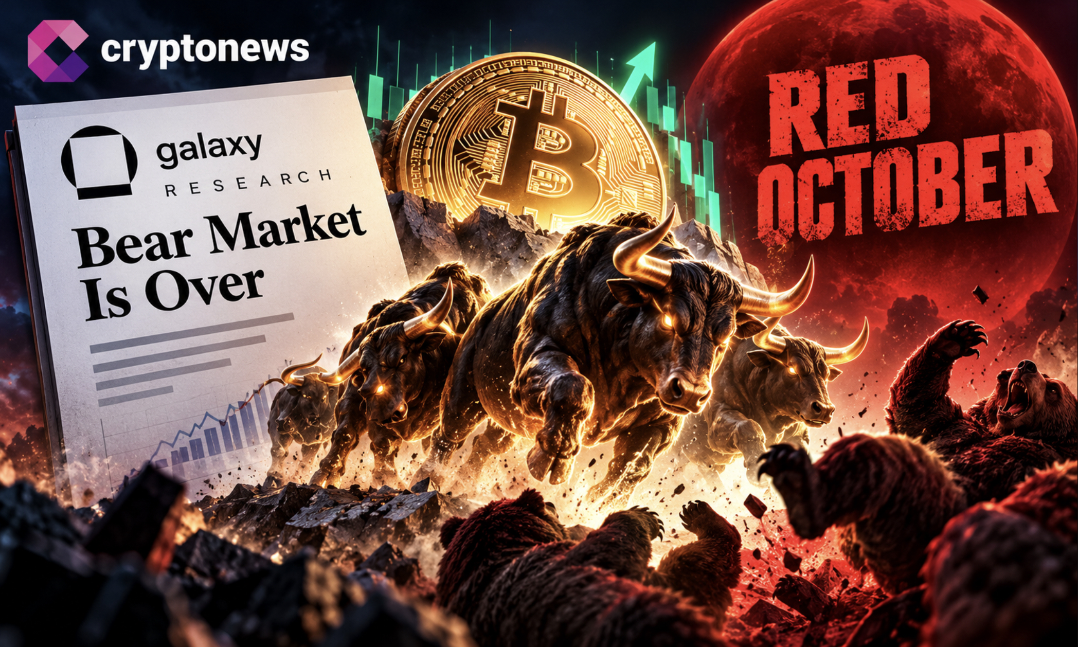 Bitcoin Price Is Heading for Another Red October, but Galaxy Says the Worst Is Over