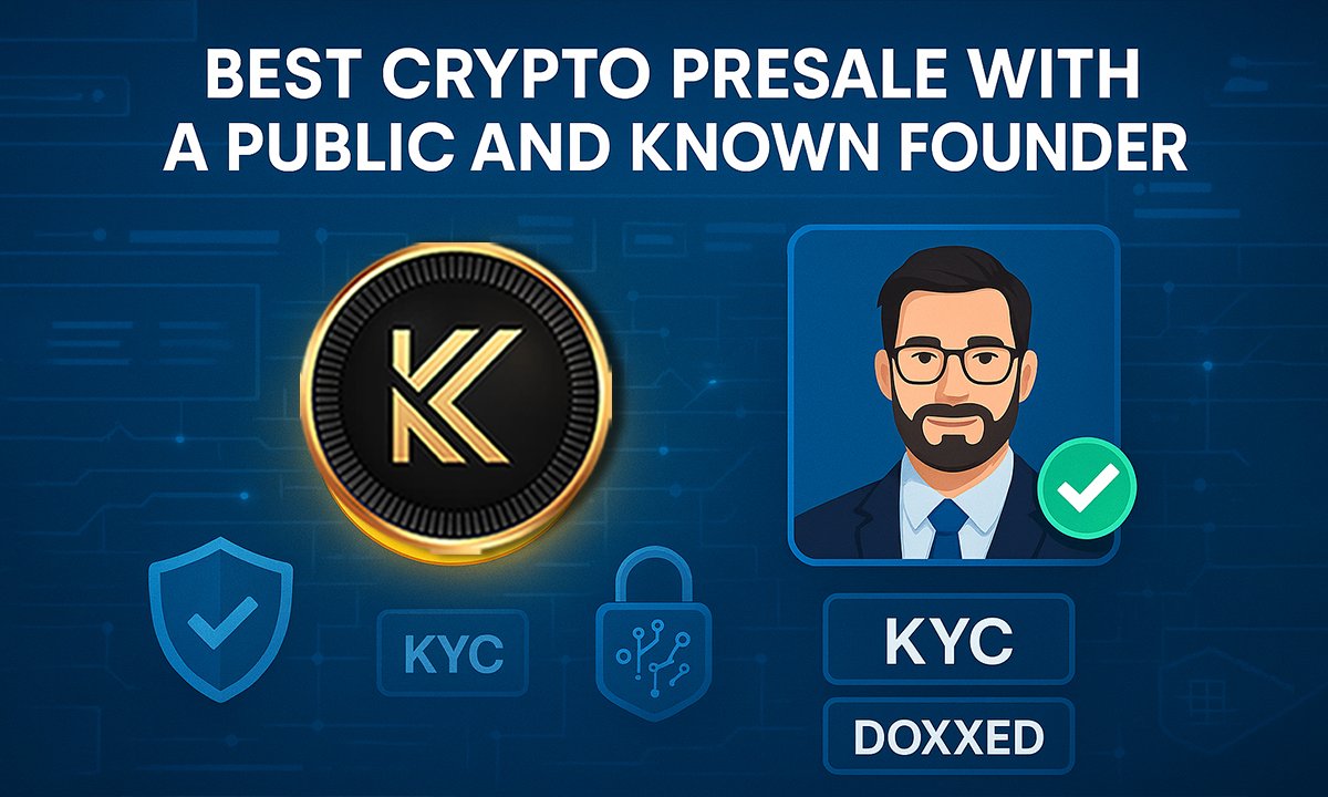 Best Crypto Presale With a Public and Known Founder