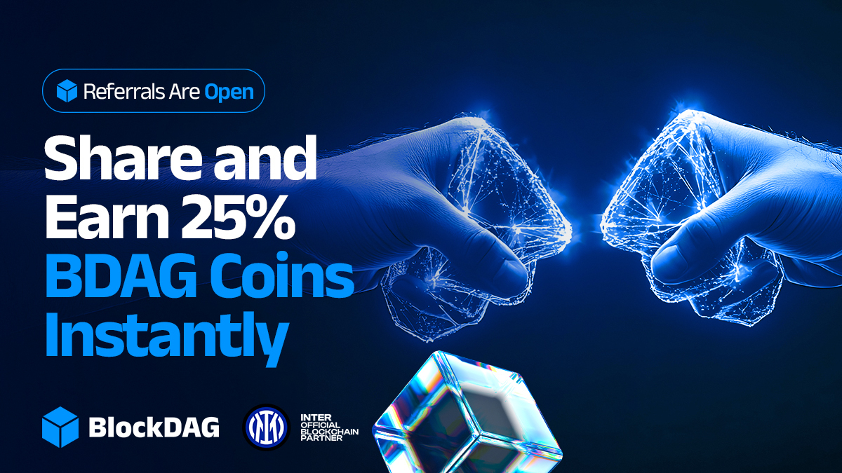 Tron Raises Red Flags, DOGE Slips Below Support, and BlockDAG’s 25% Referral Program Rewards Trigger Buying Frenzy!