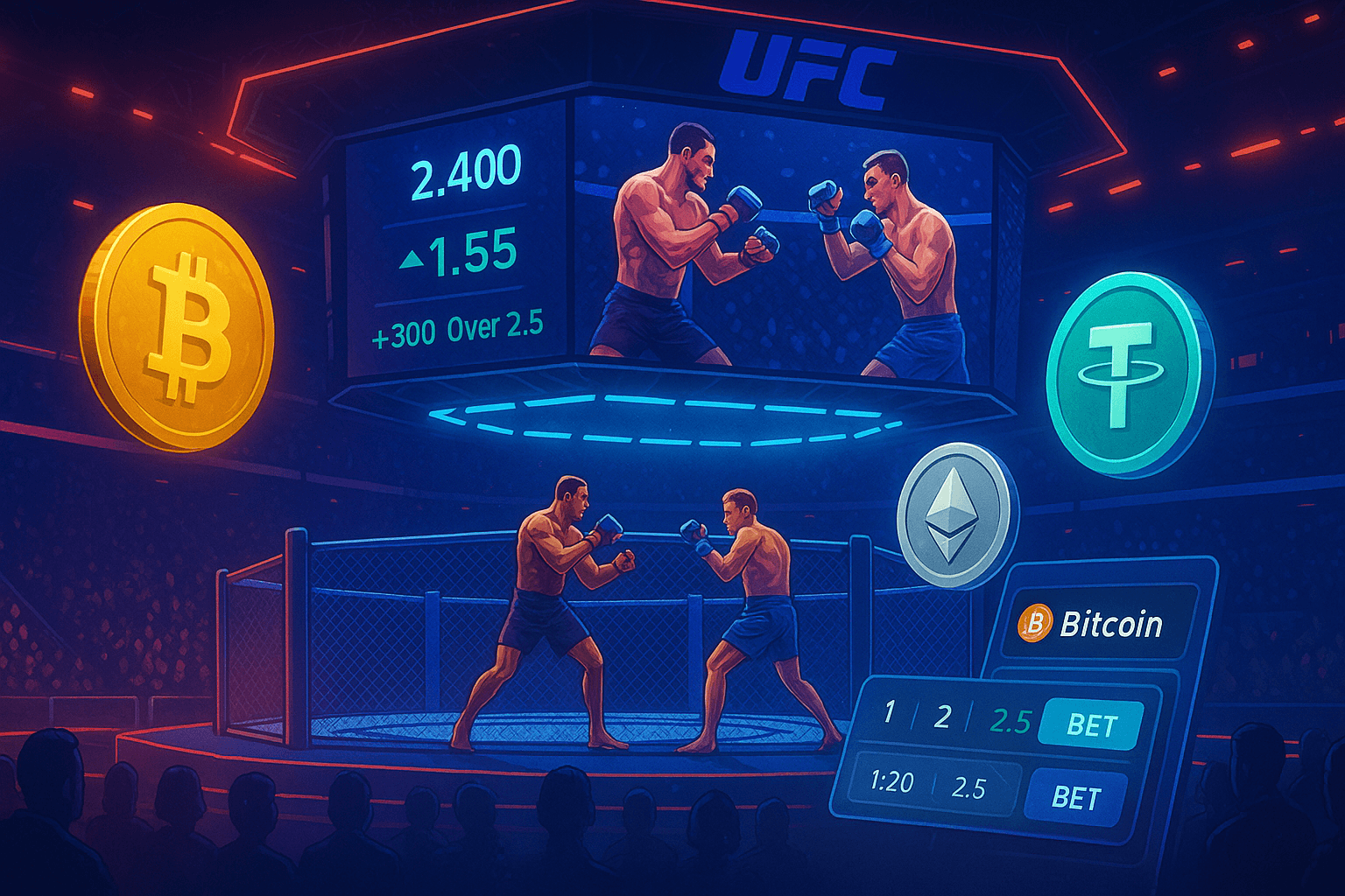 Bet on UFC & MMA With BTC: Provably Fair Crypto Sportsbooks Offering Free Bets