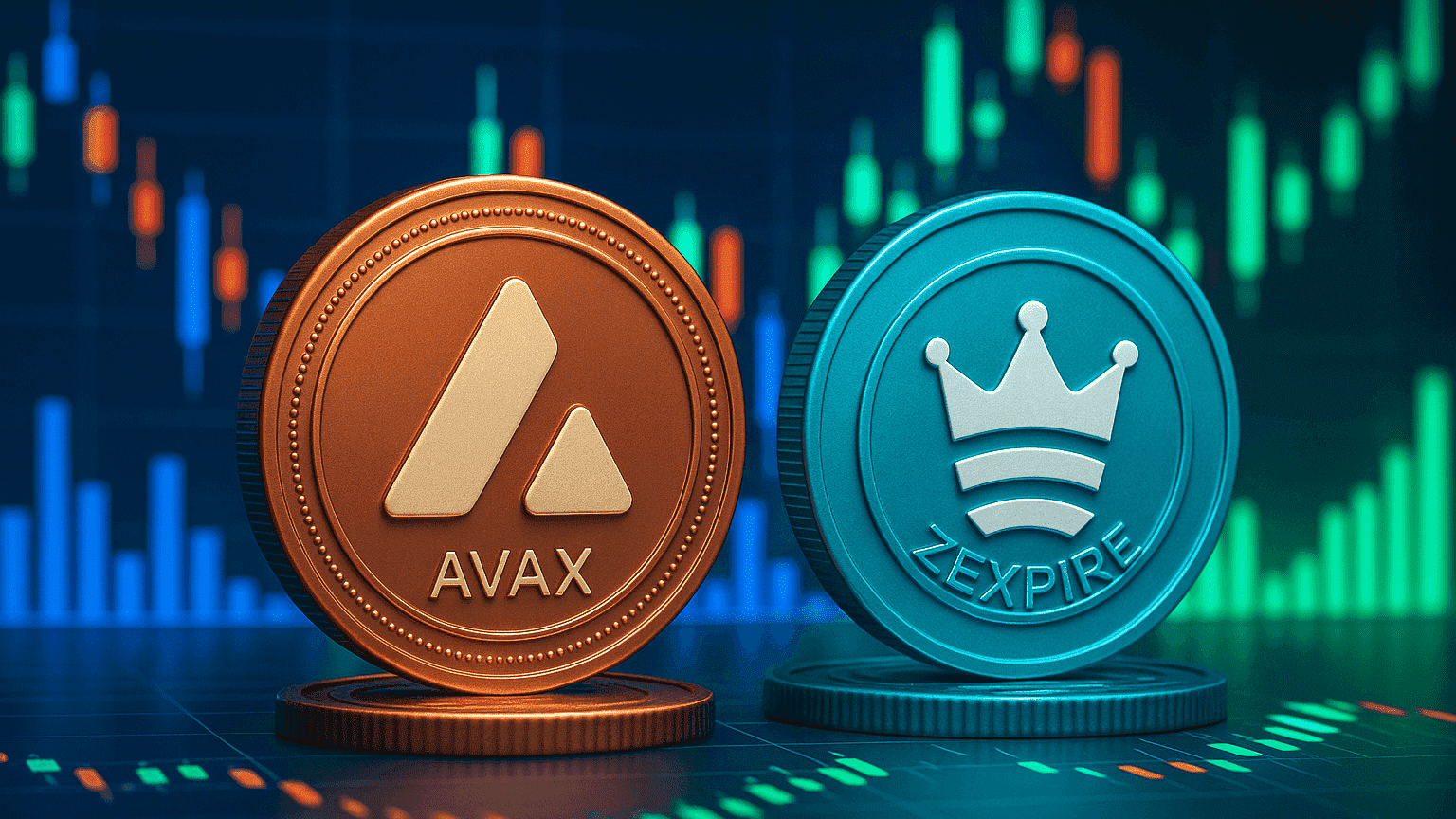 Avax and Zexpire: Top Gainers Among Top Losers