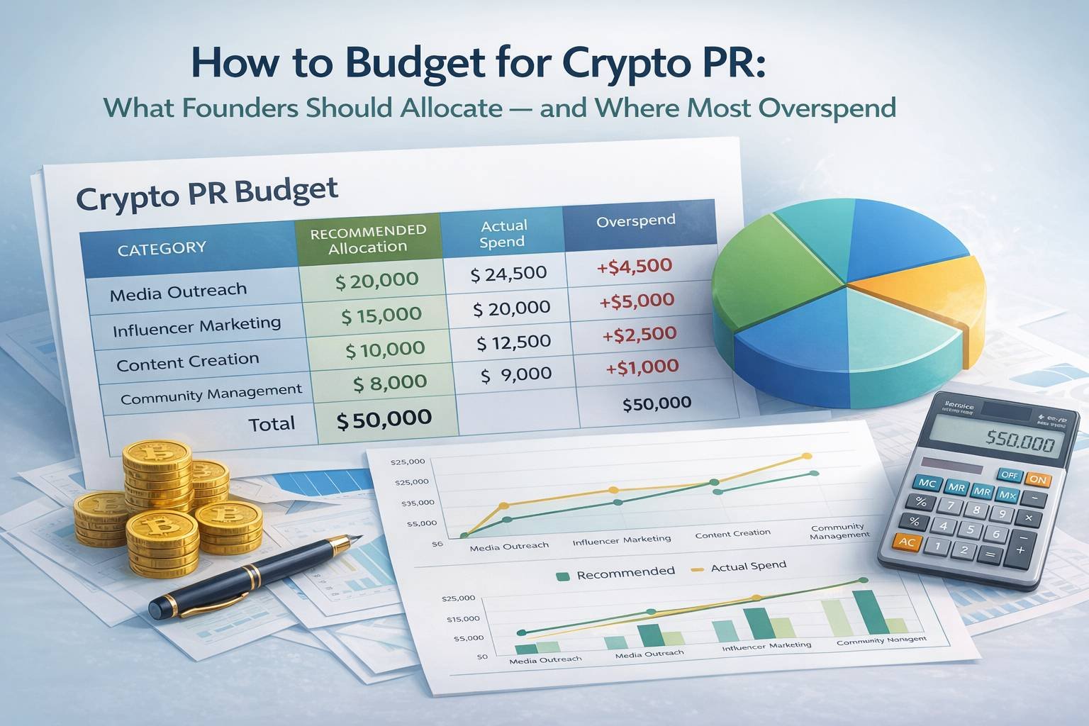 How to Budget for Crypto PR: What Founders Should Allocate — and Where Most Overspend