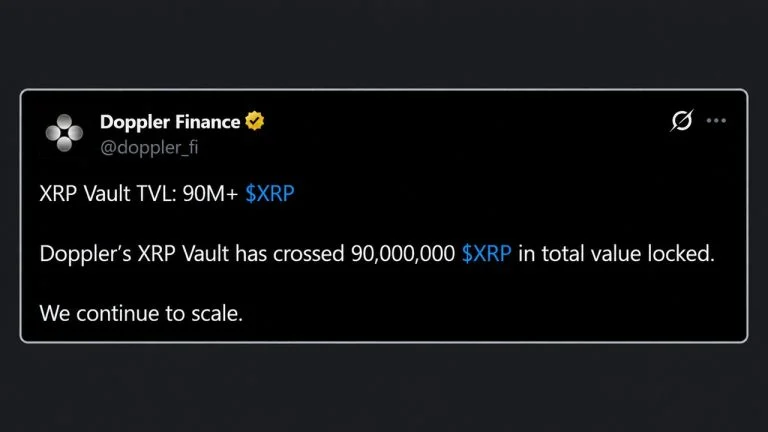 XRP Holders Have Now Parked 90 Million Coins in a Single Yield Vault