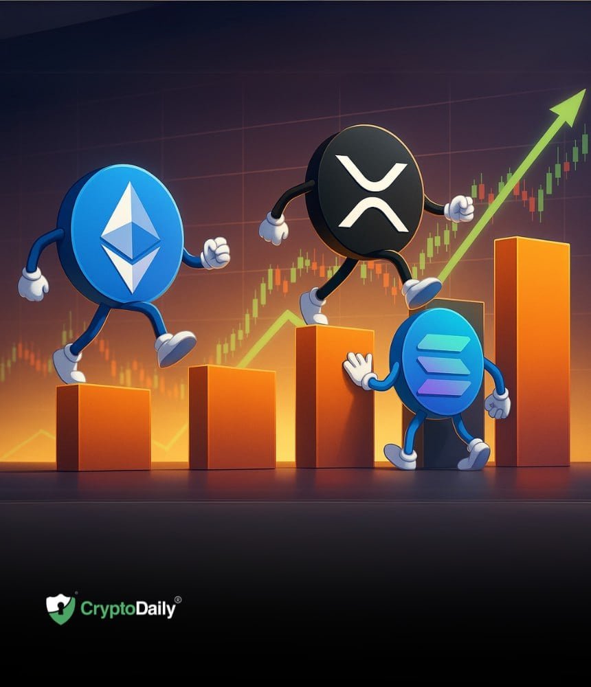 Ethereum (ETH), Ripple (XRP), Solana (SOL) Surge as Bitcoin (BTC) Climbs