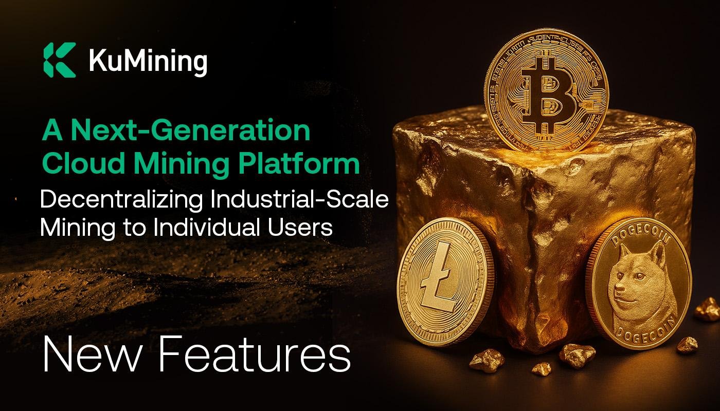 KuMining Elevates Cloud Mining Ecosystem with Affiliate Program , Airdrop Integration, and Top 4 Dogecoin Hashrate Dominance