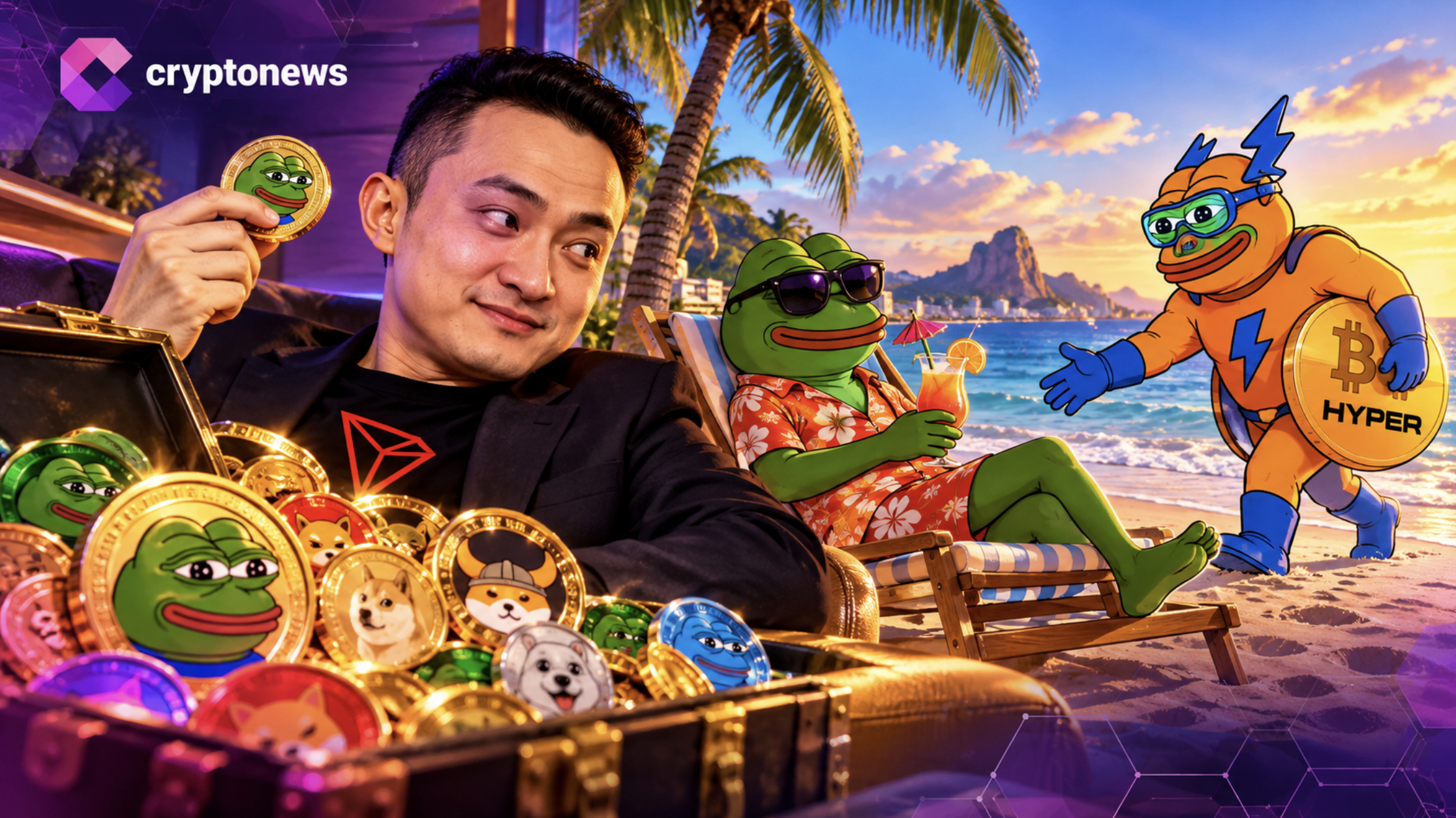 Justin Sun Holds $51M in PEPE: What Other Memecoins Could End Up in His Portfolio?