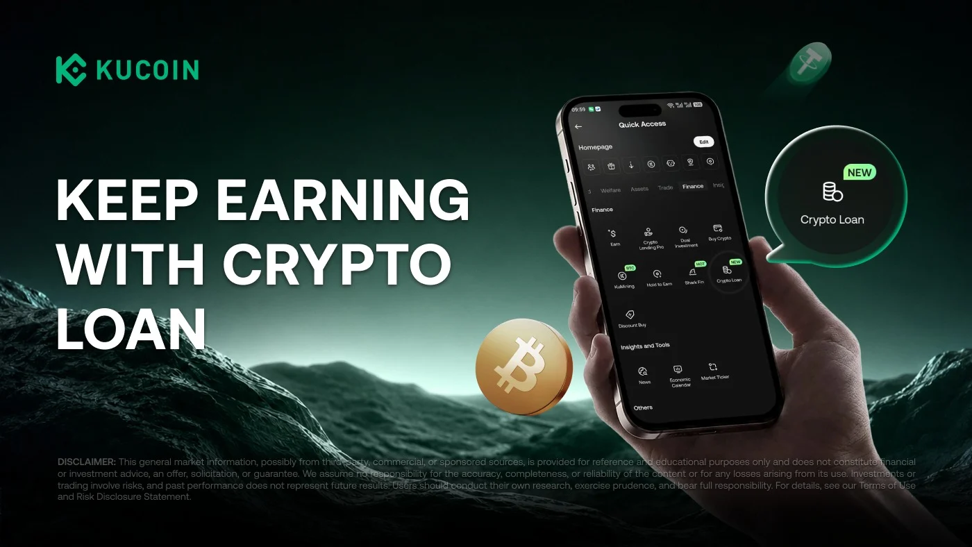 KuCoin Introduces Integrated Earn-and-Loan Product to Improve Capital Efficiency