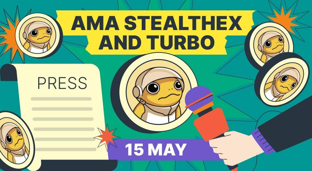 StealthEX Partners with Turbo for Exclusive AMA Event with $100 TURBO Token Prize Pool