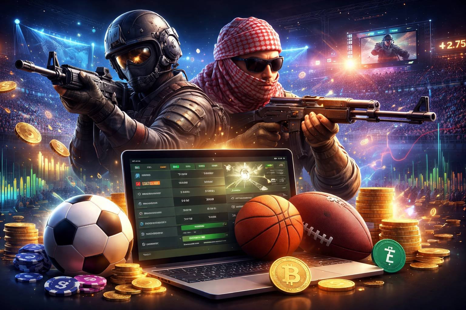 Esports Betting with Cryptocurrency: Where CS2 Fans Bet with BTC and USDT in 2026
