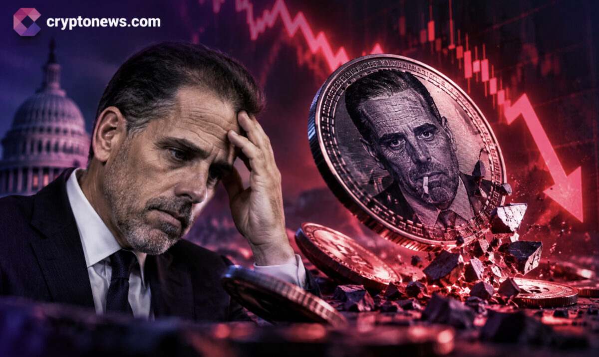 Hunter Biden Makes Bold Plea to Elon Musk After LAPTOP Coin Crash