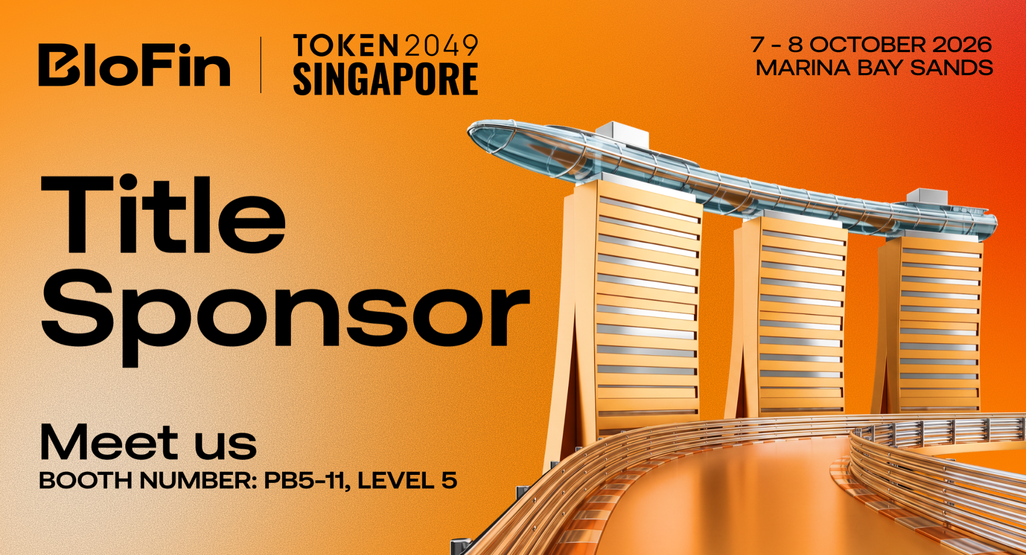 BloFin Returns as TOKEN2049 Singapore Title Sponsor, Opens Its “NEXT WHALE ERA”