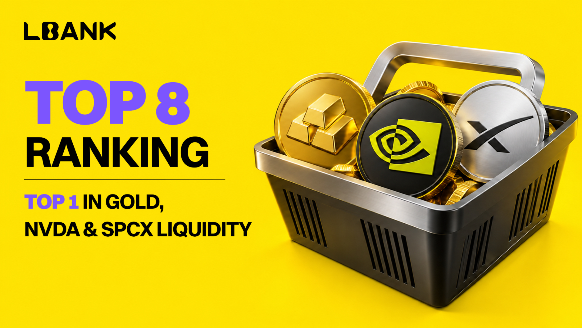 LBank Rises to Top 8 in CryptoRank’s Q3 Spot Ranking, Leads Tokenized Stock Liquidity in Key Markets