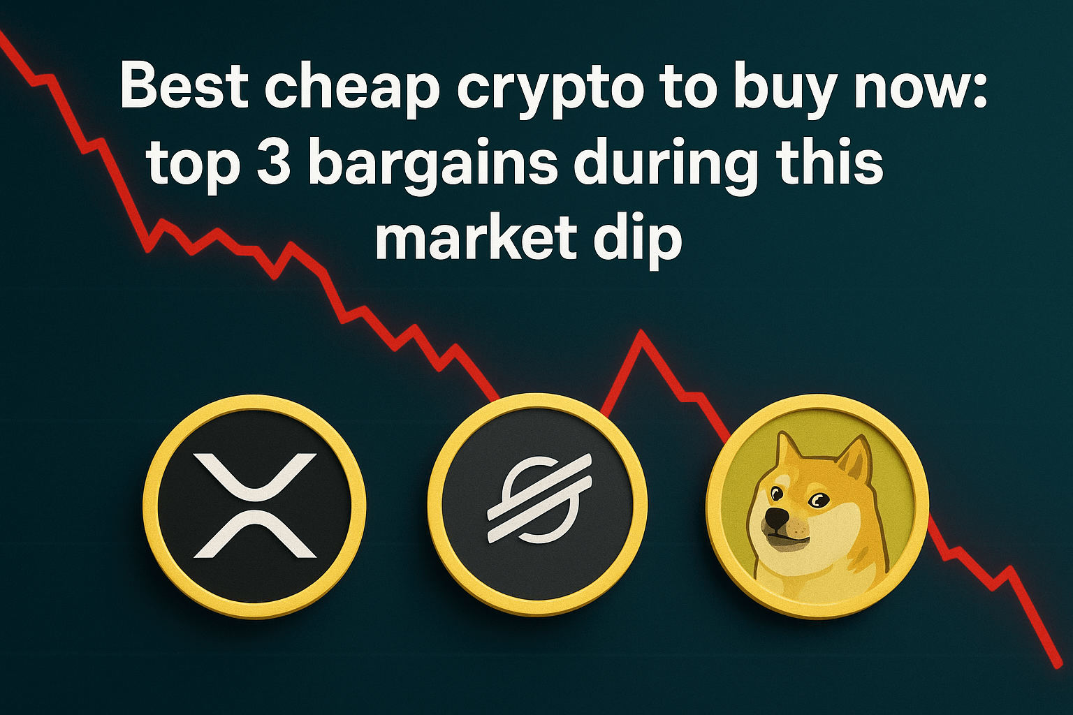 Best cheap crypto to buy now: top 3 bargains during this market dip