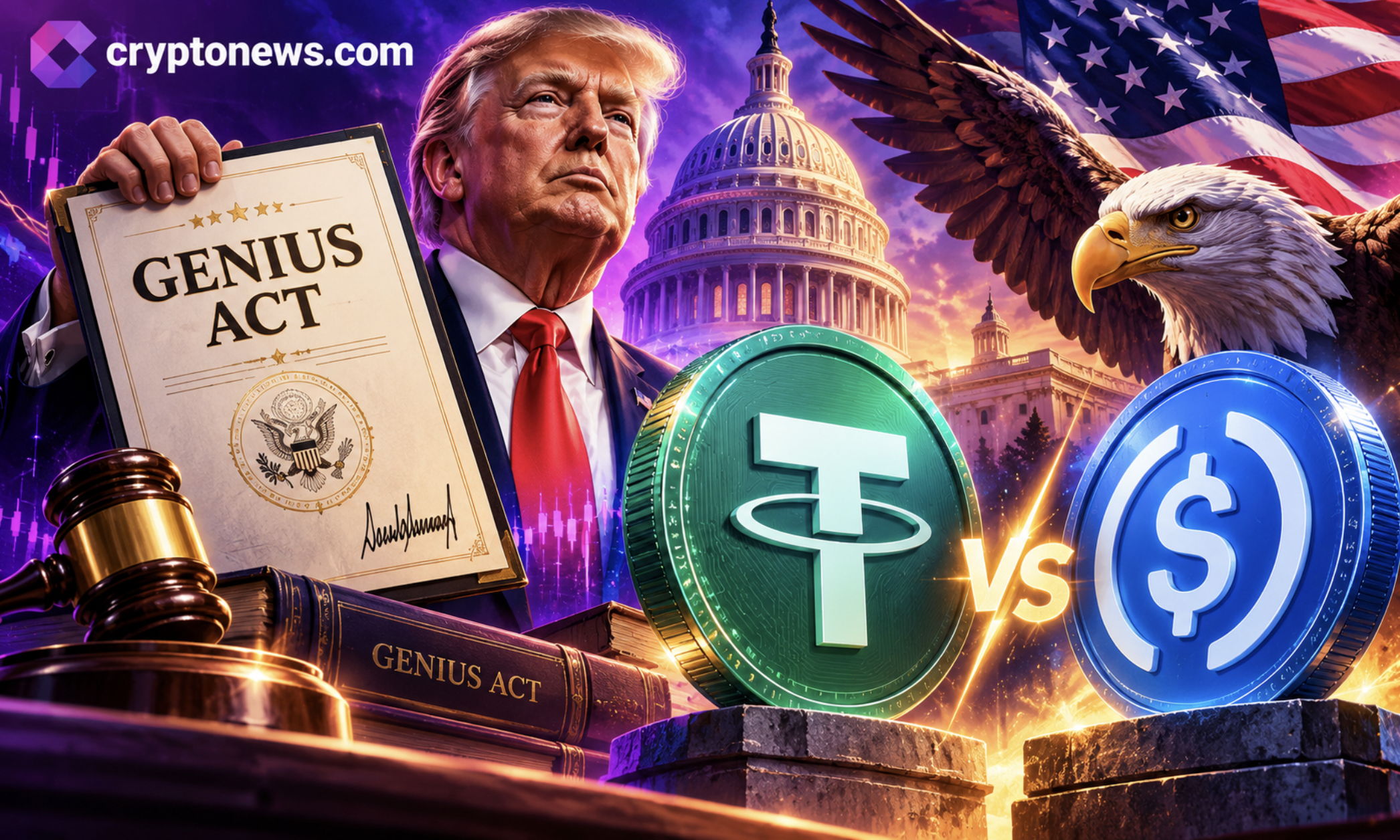 GENIUS Act Rules Are Reshaping the USDC vs. USDT Battle