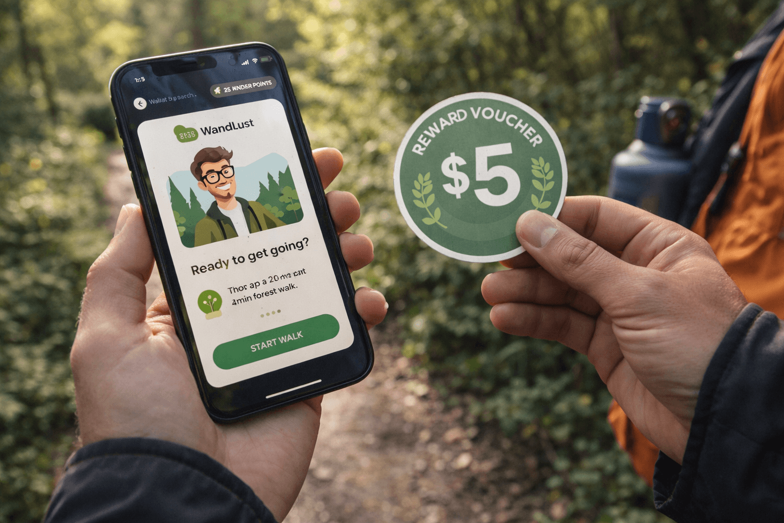 WandrLust Launches AI-Powered App That Pays You to Put Your Phone Down