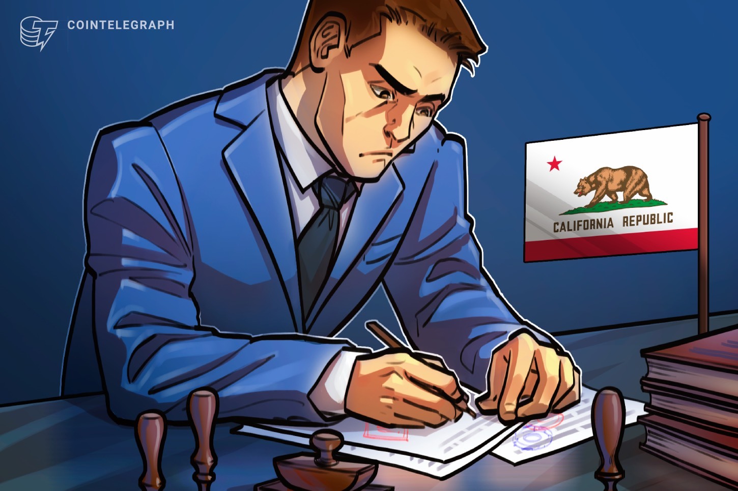 Newsom signs California ban on public officials issuing memecoins 