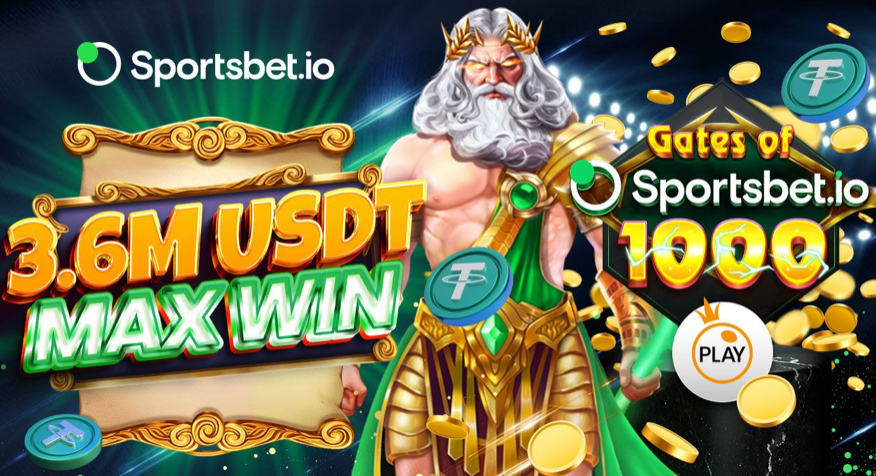 Slots player hits 3.6m USDT jackpot on Gates of Sportsbet.io