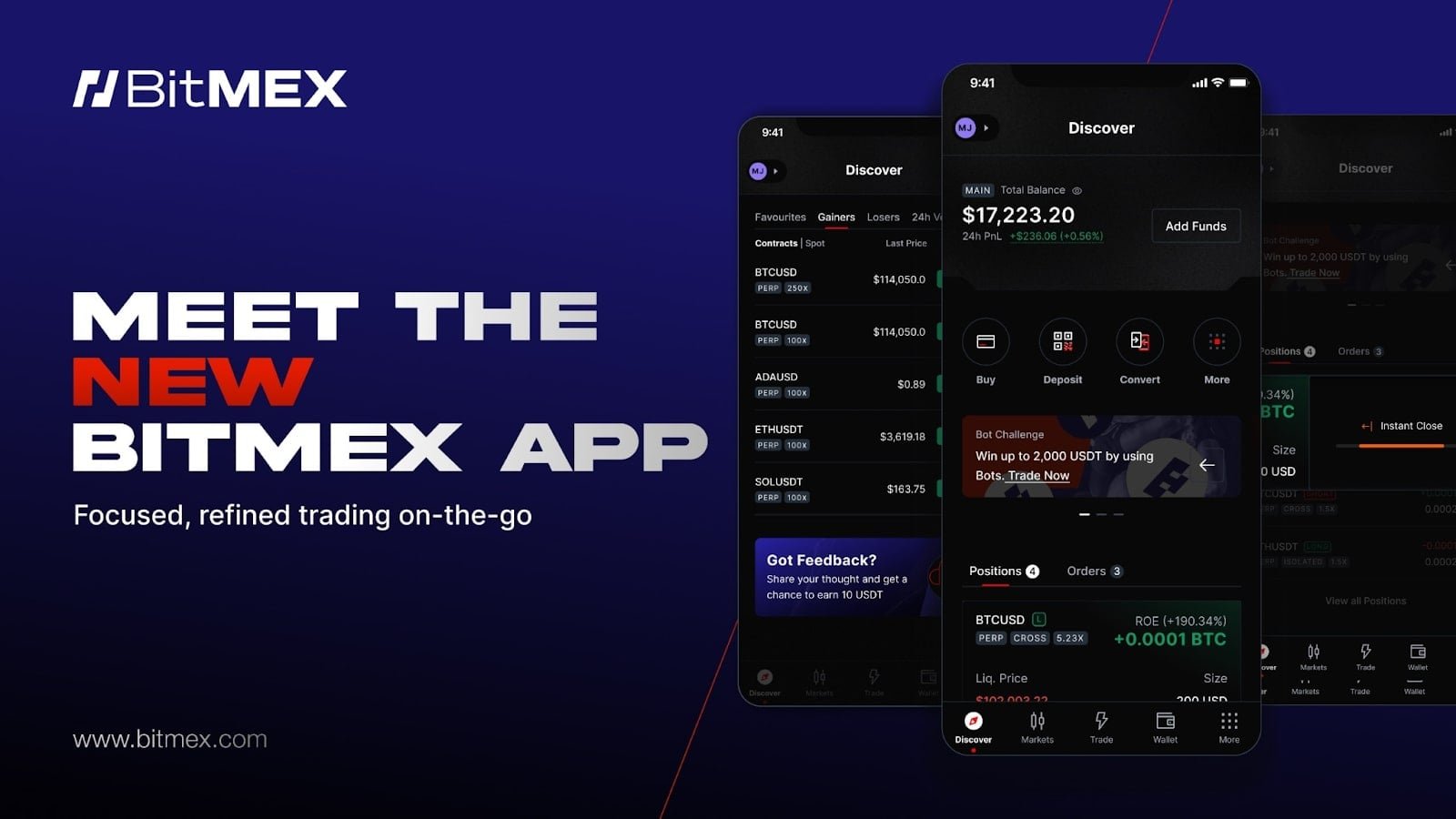 BitMEX Launches New Mobile App for Seamless Spot and Perps Trading