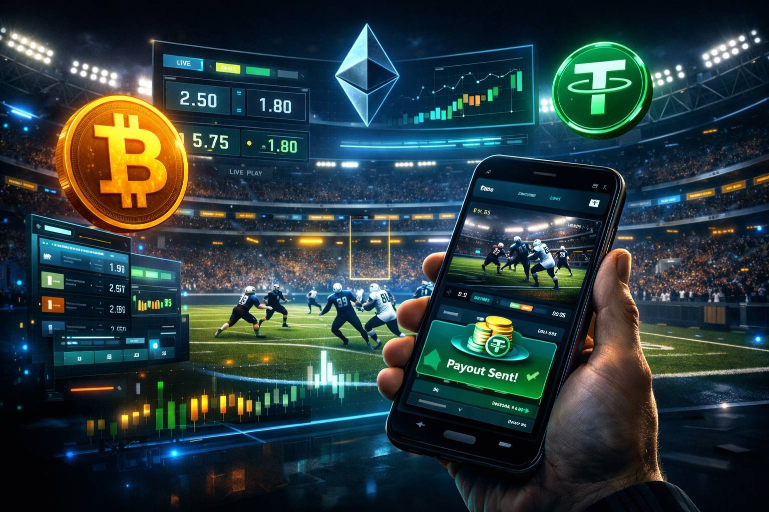 Top Crypto American Football Betting Sites in 2026 — Secure NFL Bets with Fast Payouts