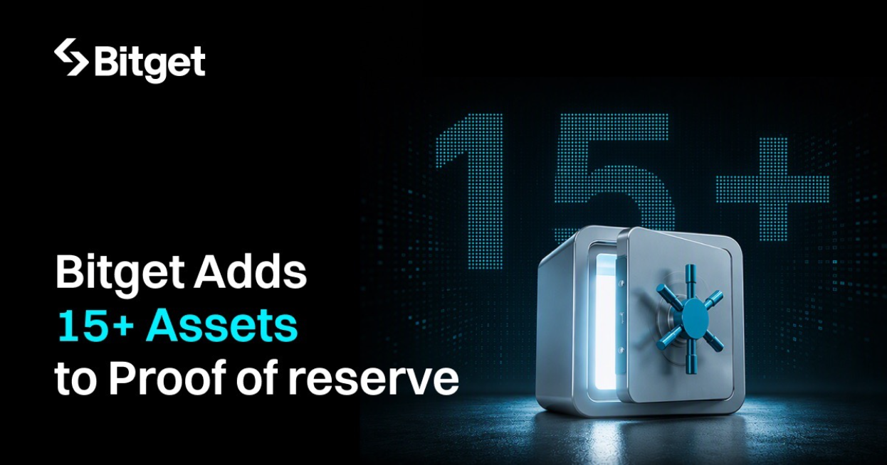 Bitget Broadens Proof of Reserves as 15+ Assets Become Verifiable