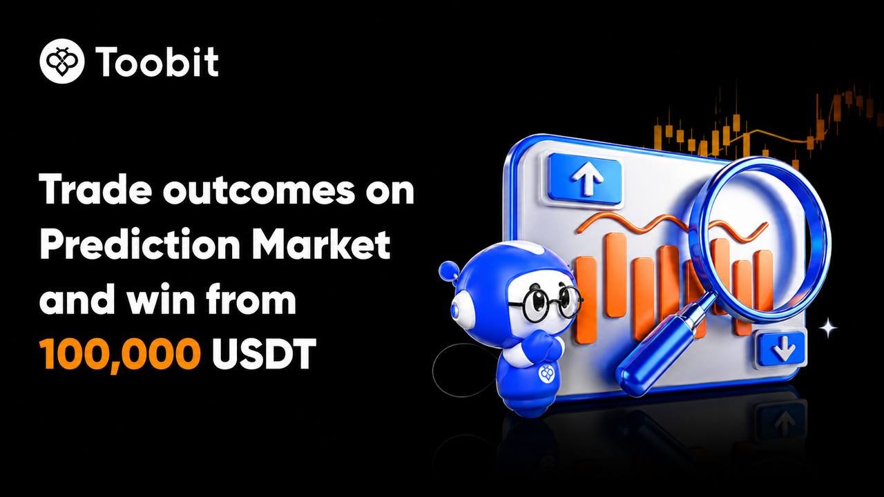 Toobit Rewards Prediction Market Traders With 100,000 USDT