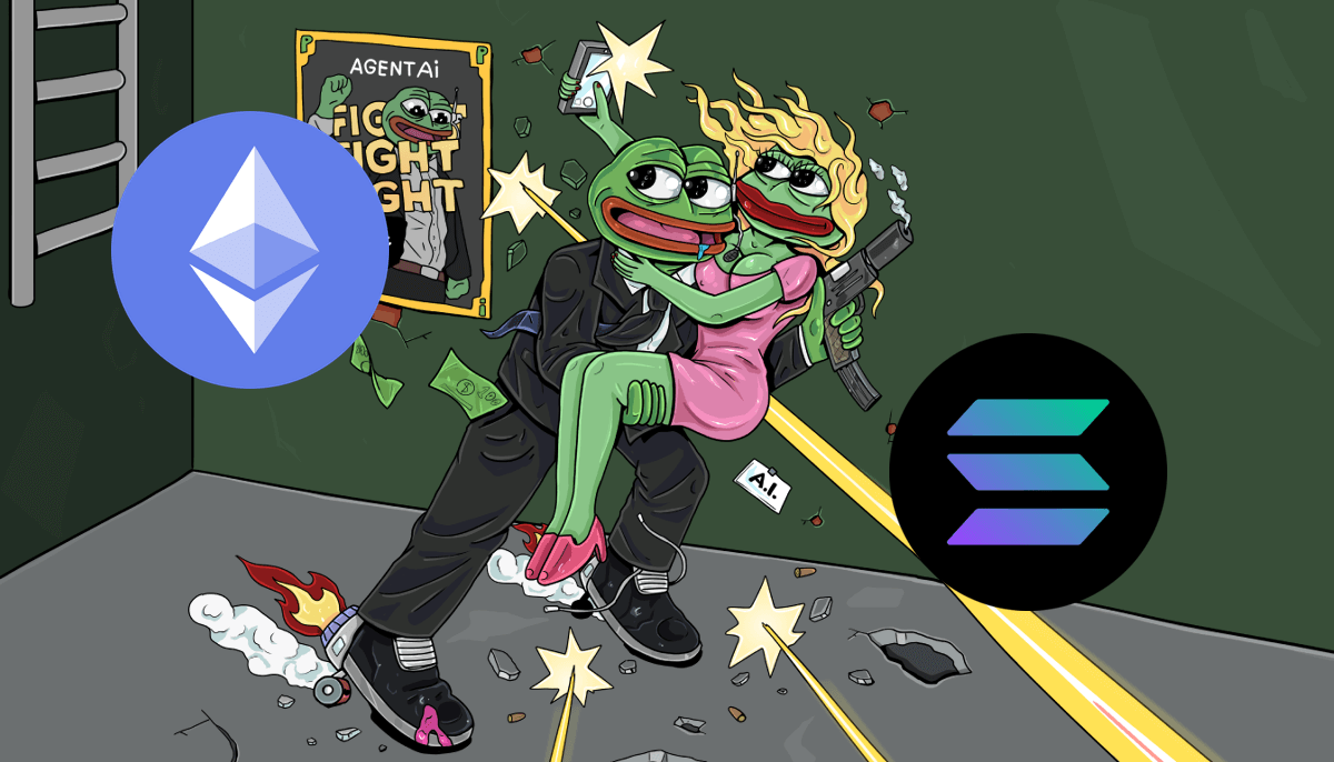 Ethereum & Solana Stagnate as AGNT and AI Memes Steal the Spotlight