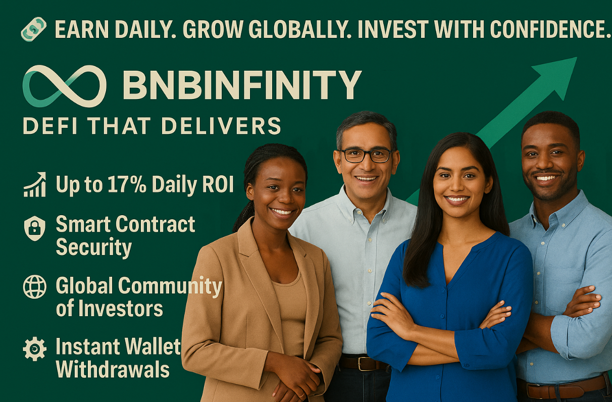 💰 BNB Infinity: Earn Daily Passive Income with the Most Trusted Yield Farming Platform on BSC