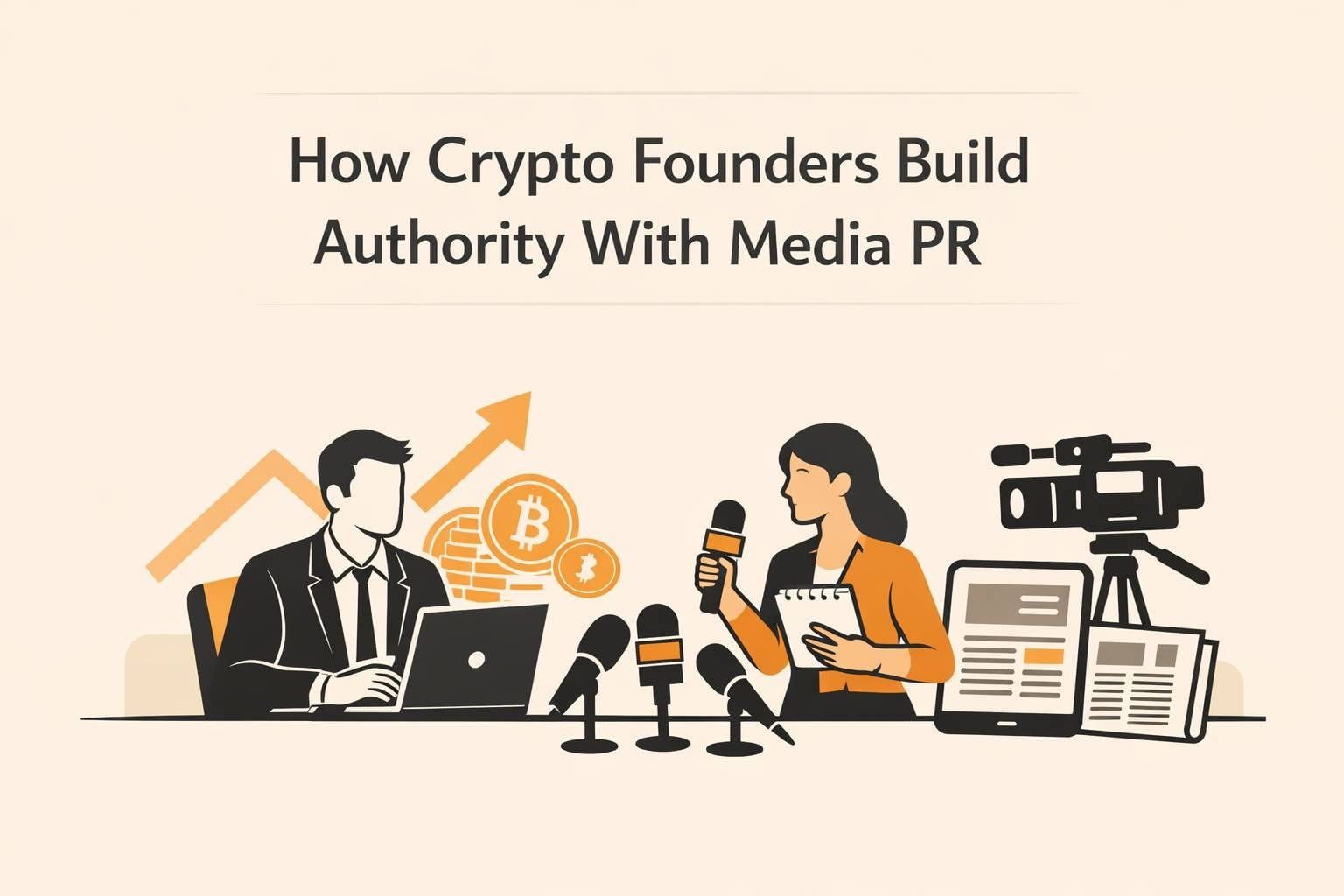 How Crypto Founders Build Authority With Media PR