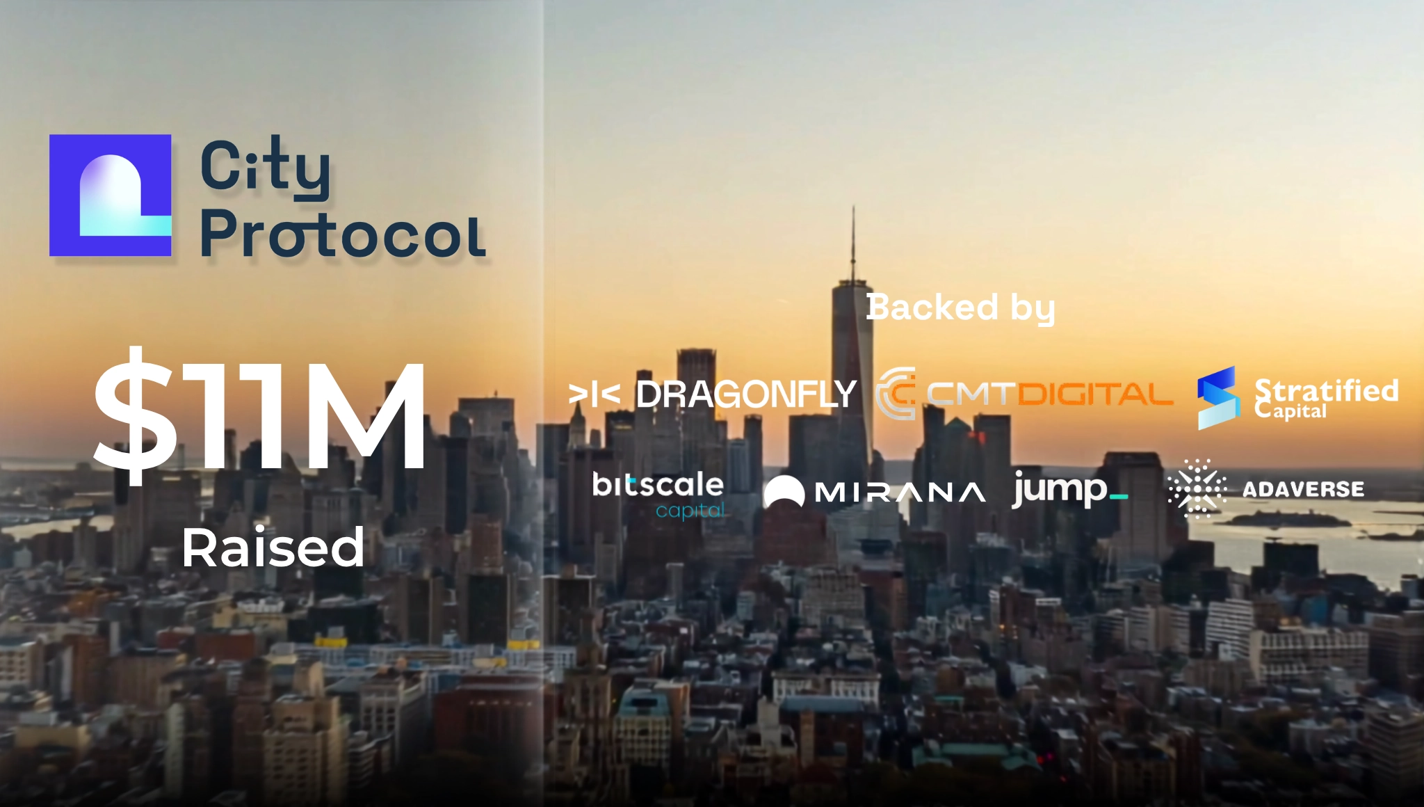 Onchain Structured Products Infrastructure City Protocol Raises $11M Across Seed and Pre-A Rounds, Backed by Dragonfly, CMT Digital and Mirana