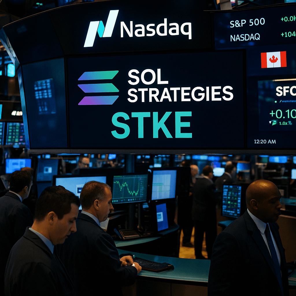Sol Strategies Announces Nasdaq Listing - Best Blockchain Stock To Buy?