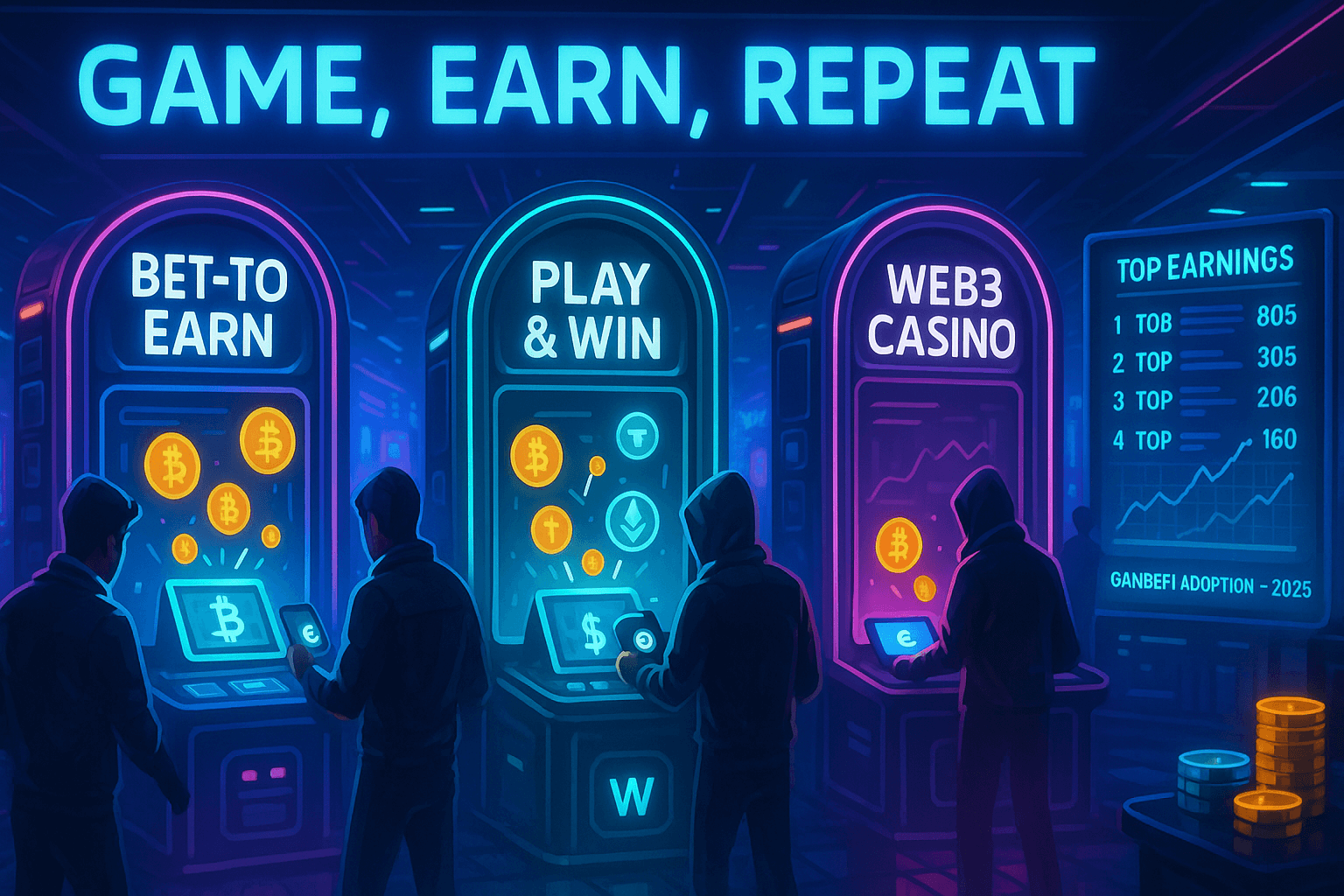 Play, Earn, Repeat: Top 3 GambleFi Platforms Powering Crypto Betting in 2025