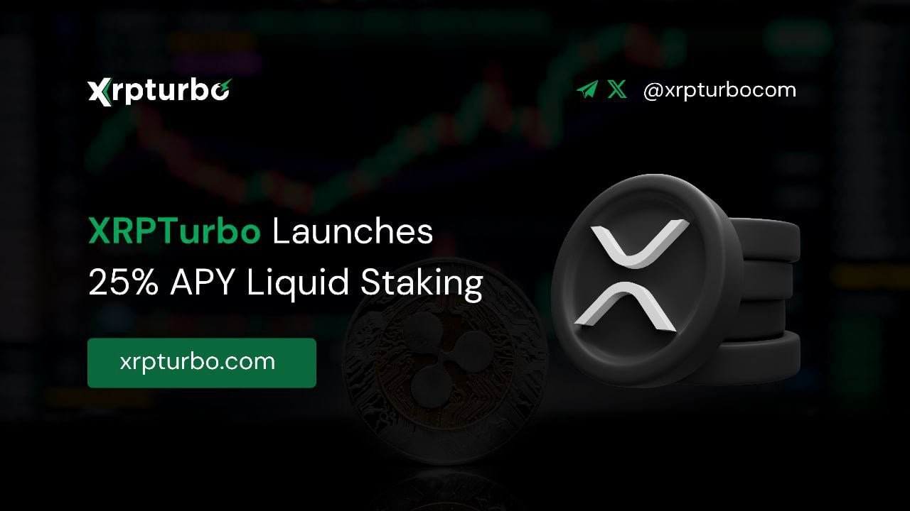 XRPTurbo Set To Supercharge The XRP Ecosystem With 25% APY Liquid Staking