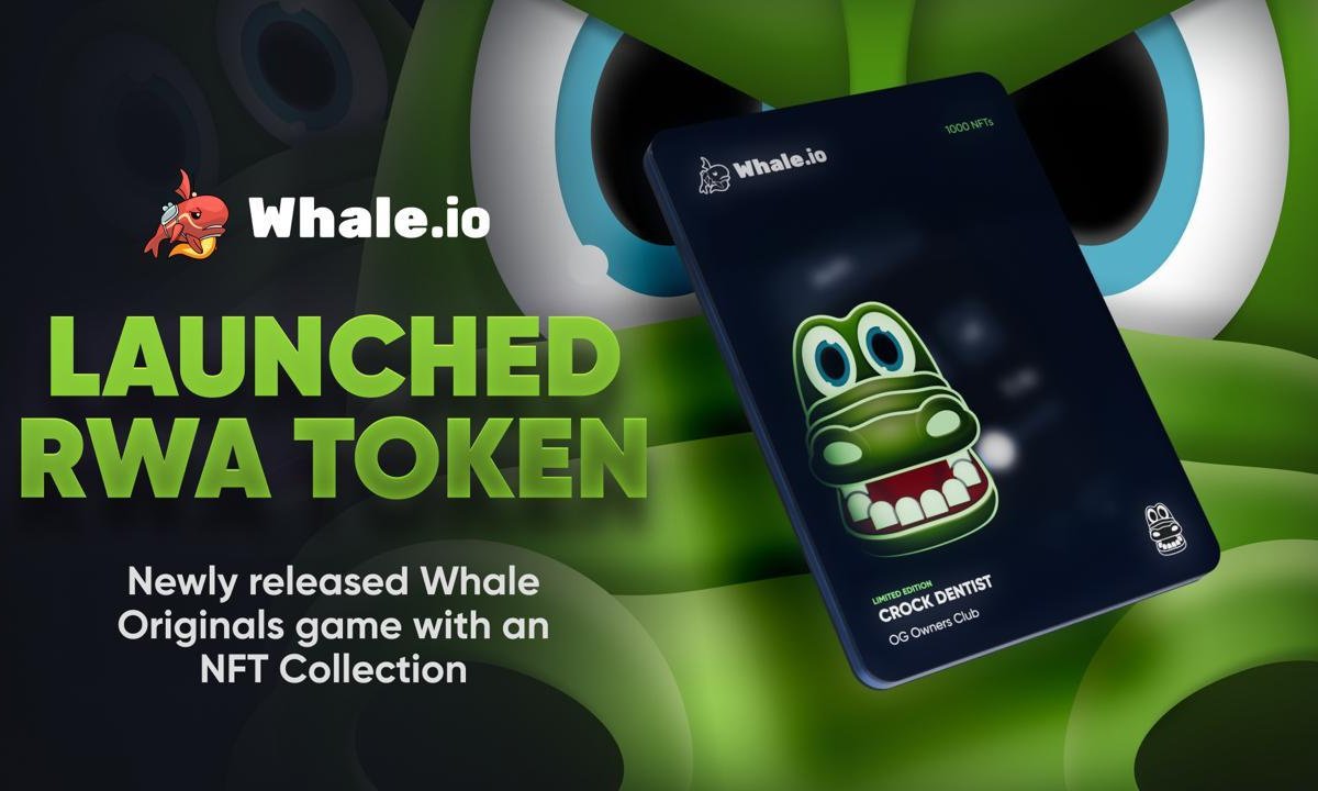 Whale.io Introduces Crock Dentist Game and Exclusive RWA NFT Collection