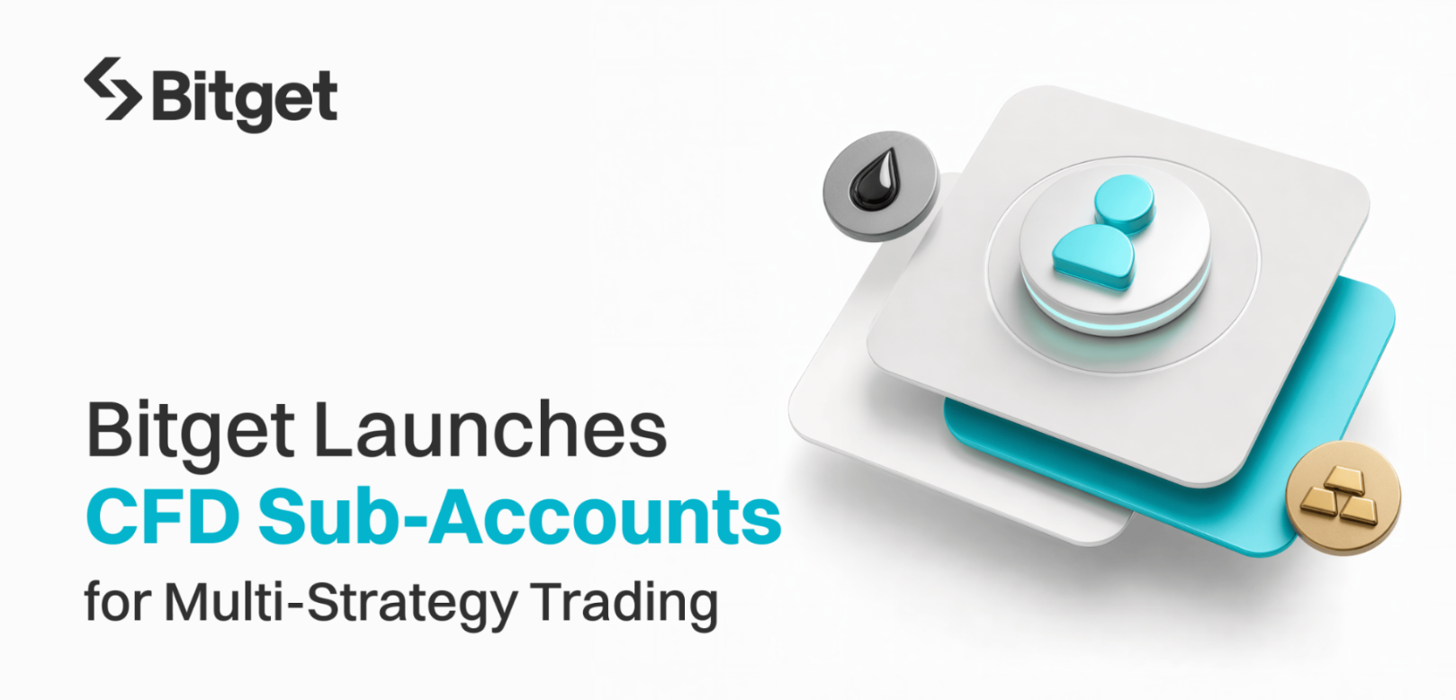 Bitget Launches CFD Sub-Accounts for Multi-Strategy Trading